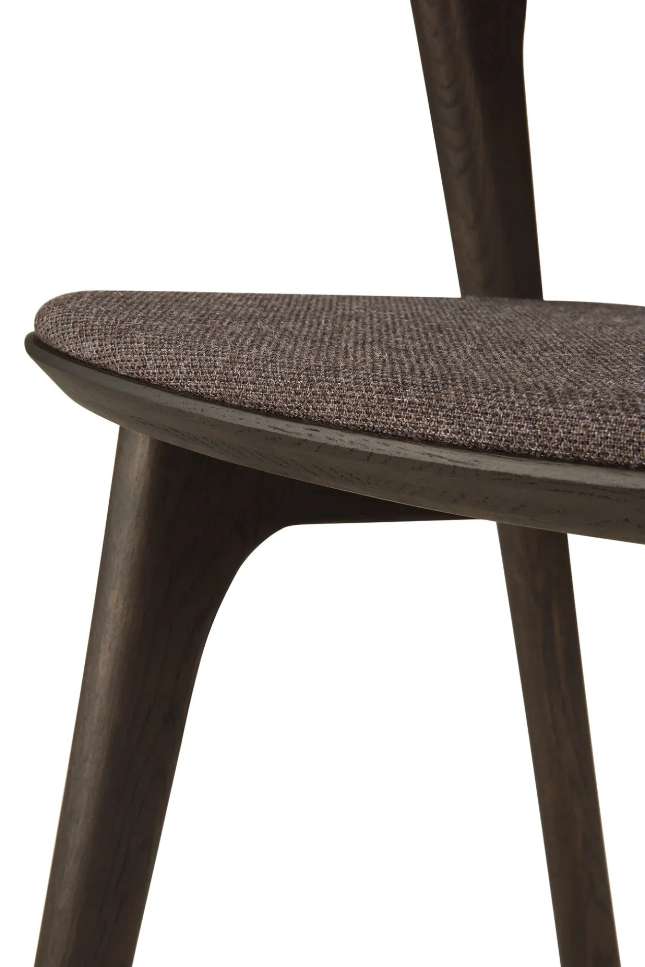 Bok stoel - bruin eiken - warm brown stof