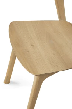 Bok stoel - eiken - geolied
