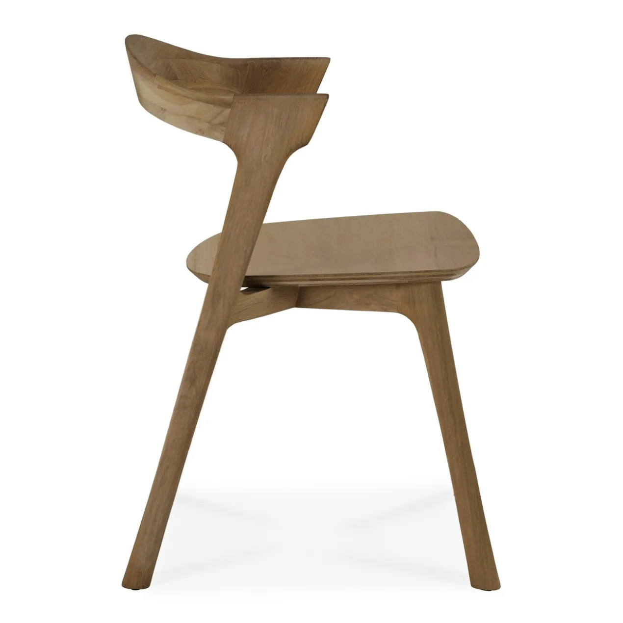 Bok stoel - teak - onbehandeld