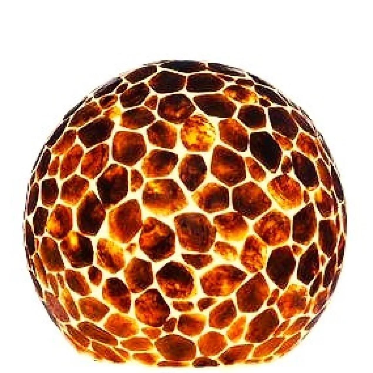 Bol Turtle gold capiz 30 cm