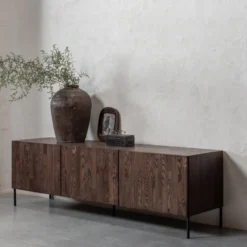 Bono gravure tv meubel essen bruin [fsc]