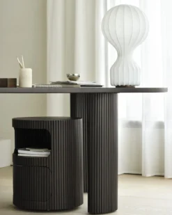 Boomerang bureau 200 - donker mahonie