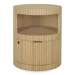 Boomerang bureau ladekast eiken