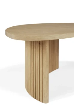 Boomerang koffietafel - eiken - klein