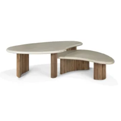 Boomerang tuin koffietafel - 90 - outdoor