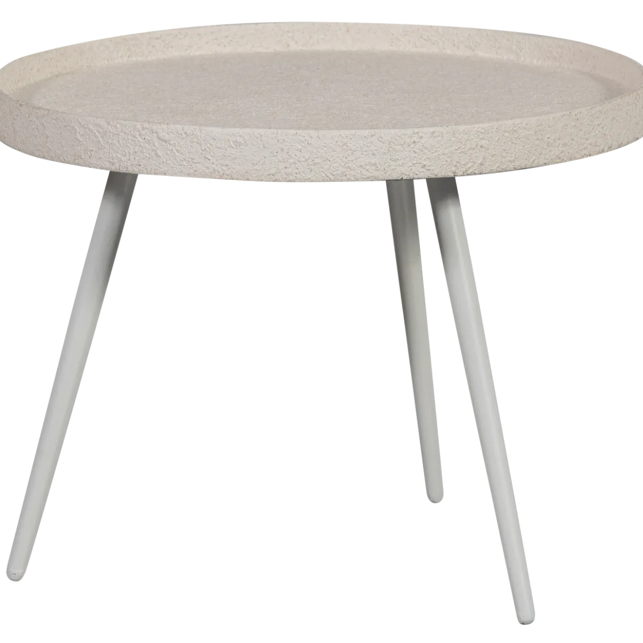 Bounds bijzettafel l hout/metaal naturel 44xo58 cm