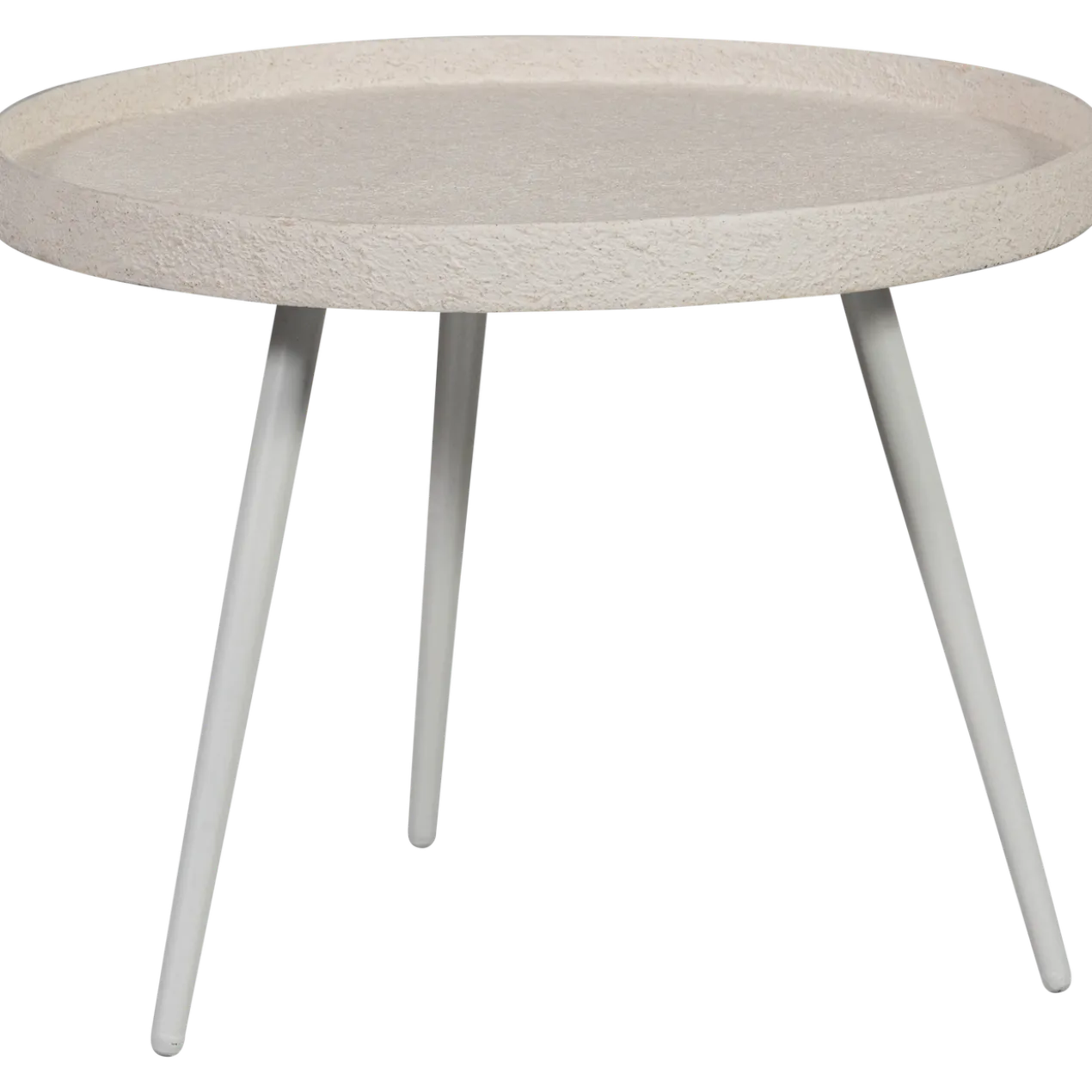 Bounds bijzettafel l hout/metaal naturel 44xo58 cm