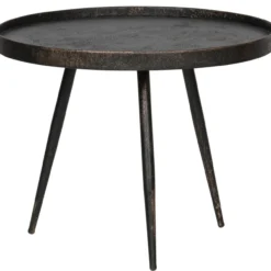 Bounds bijzettafel l hout/metaal antique goud 44xo58 cm