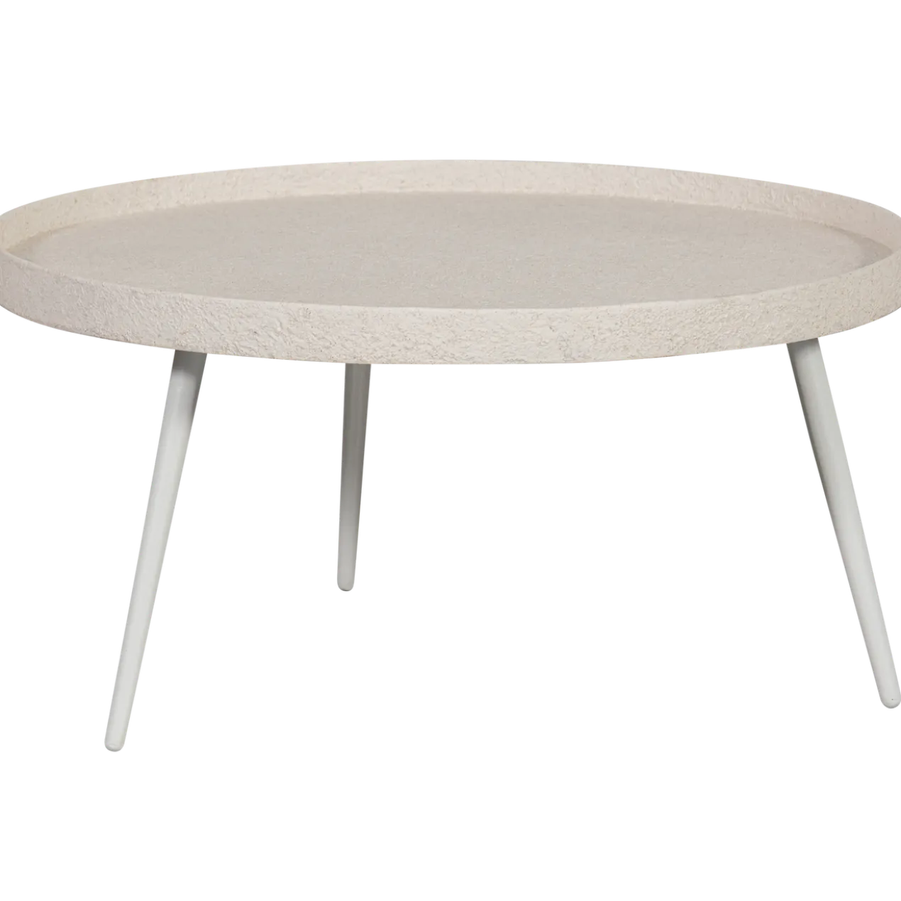 Bounds bijzettafel xl hout/metaal naturel 40xo76 cm