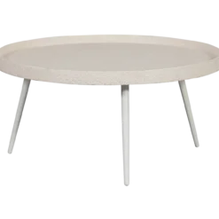 Bounds bijzettafel xl hout/metaal naturel 40xo76 cm