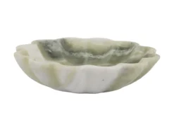 Bowl Flower marble himalayan green