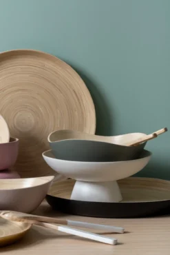 Bowl set Puro Organic bamboo jungle green