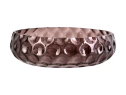 Bowl Speckles glass large chocolate brown