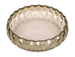 Bowl Speckles glass large moss green