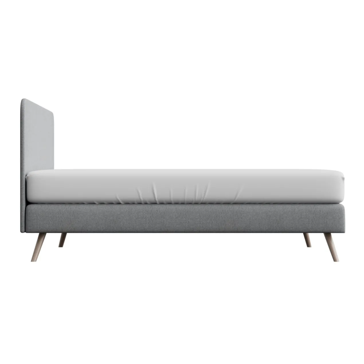 Boxspring Bjordal Grey 180x200