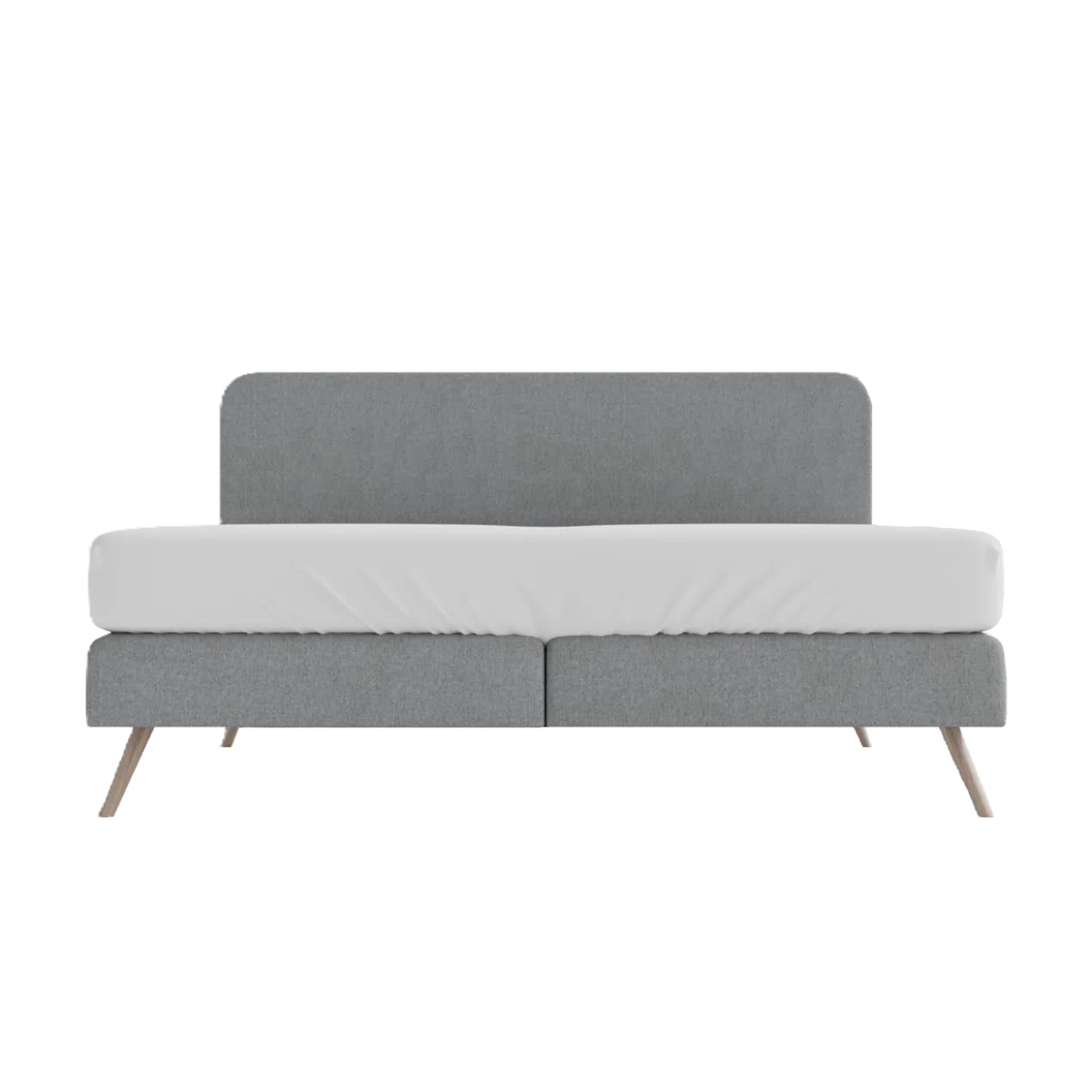 Boxspring Bjordal Grey 140x200