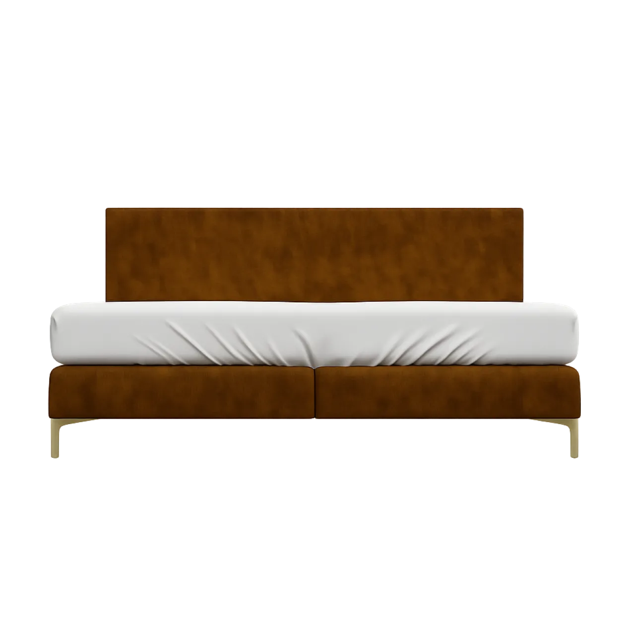 Boxspring Sparkle Velvet Gold 140x200