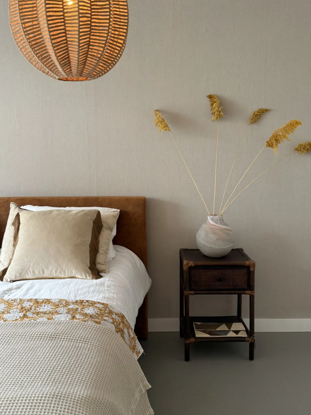 Boxspring Sparkle Velvet Gold 160x210