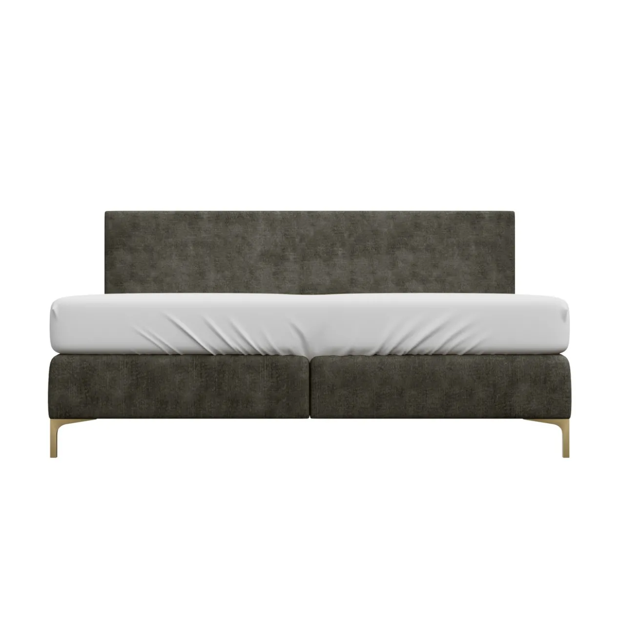 Boxspring Sparkle Velvet Hunter 160x200 cm