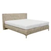 Boxspring Sparkle Velvet Natural 160x200 cm