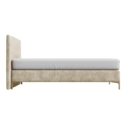 Boxspring Sparkle Velvet Natural 160x200 cm