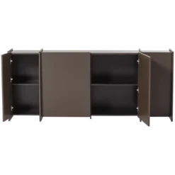Brock dressoir 200 cm essen fineer middenbruin [fsc]