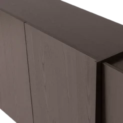 Brock dressoir 200 cm essen fineer middenbruin [fsc]