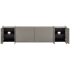 Brock tv meubel 200 cm essen fineer warmgrijs [fsc]