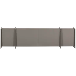 Brock tv meubel 200 cm essen fineer warmgrijs [fsc]