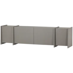 Brock tv meubel 200 cm essen fineer warmgrijs [fsc]