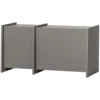 Brock tv meubel 102 cm essen fineer warmgrijs [fsc]