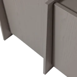 Brock tv meubel 102 cm essen fineer warmgrijs [fsc]