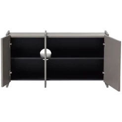 Brock tv meubel 102 cm essen fineer warmgrijs [fsc]