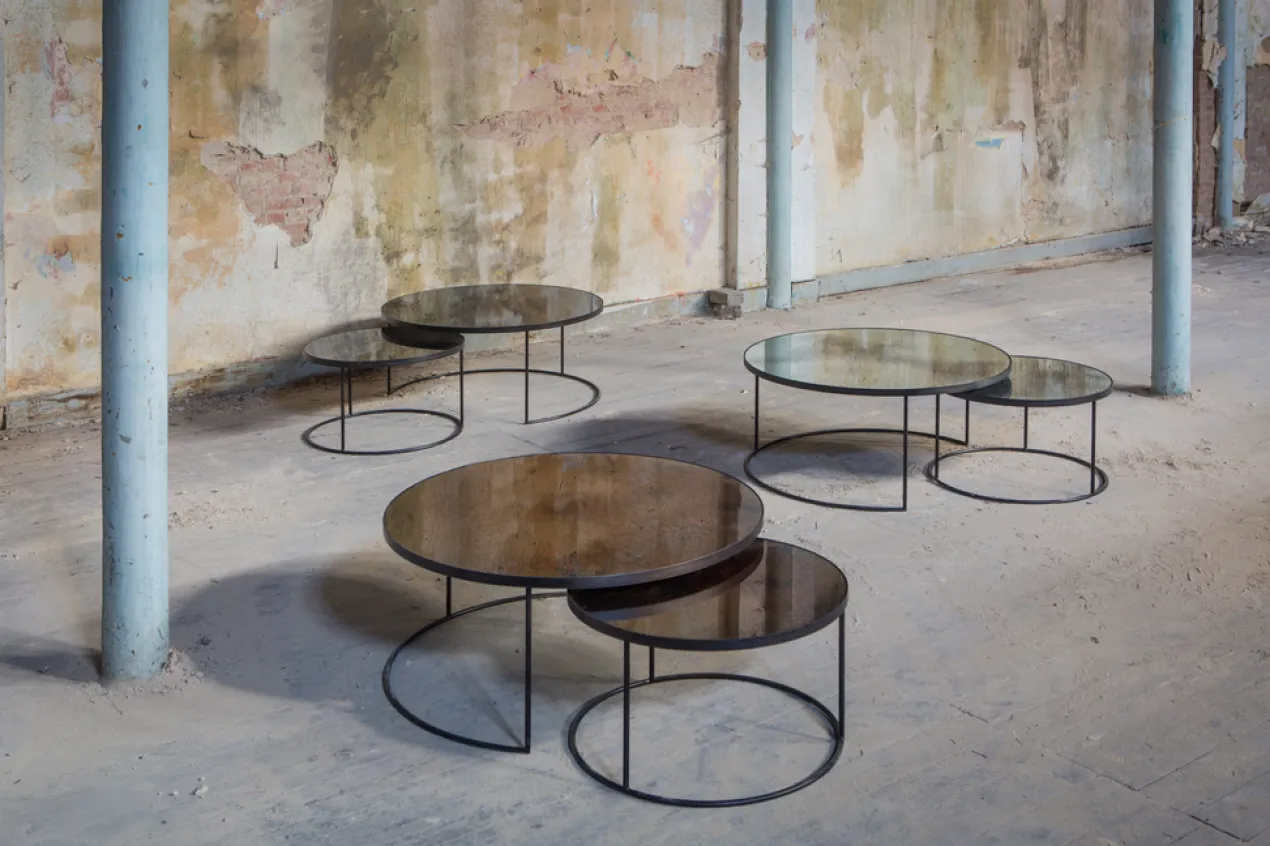 Bronze Nesting coffee table set
