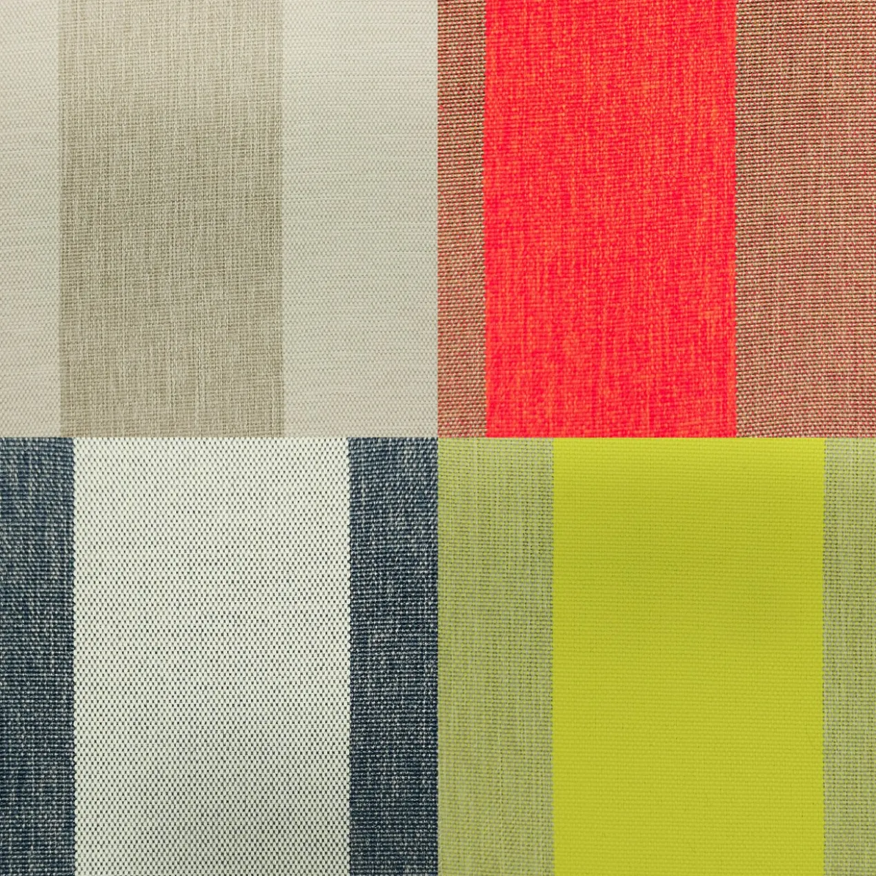 Buitendivan Flynn XL bold stripe beige