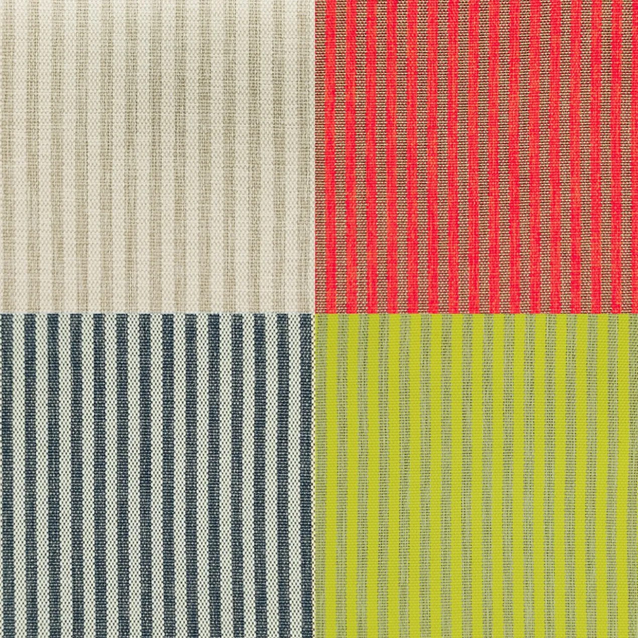 Buitendivan Flynn XL pinstripe beige