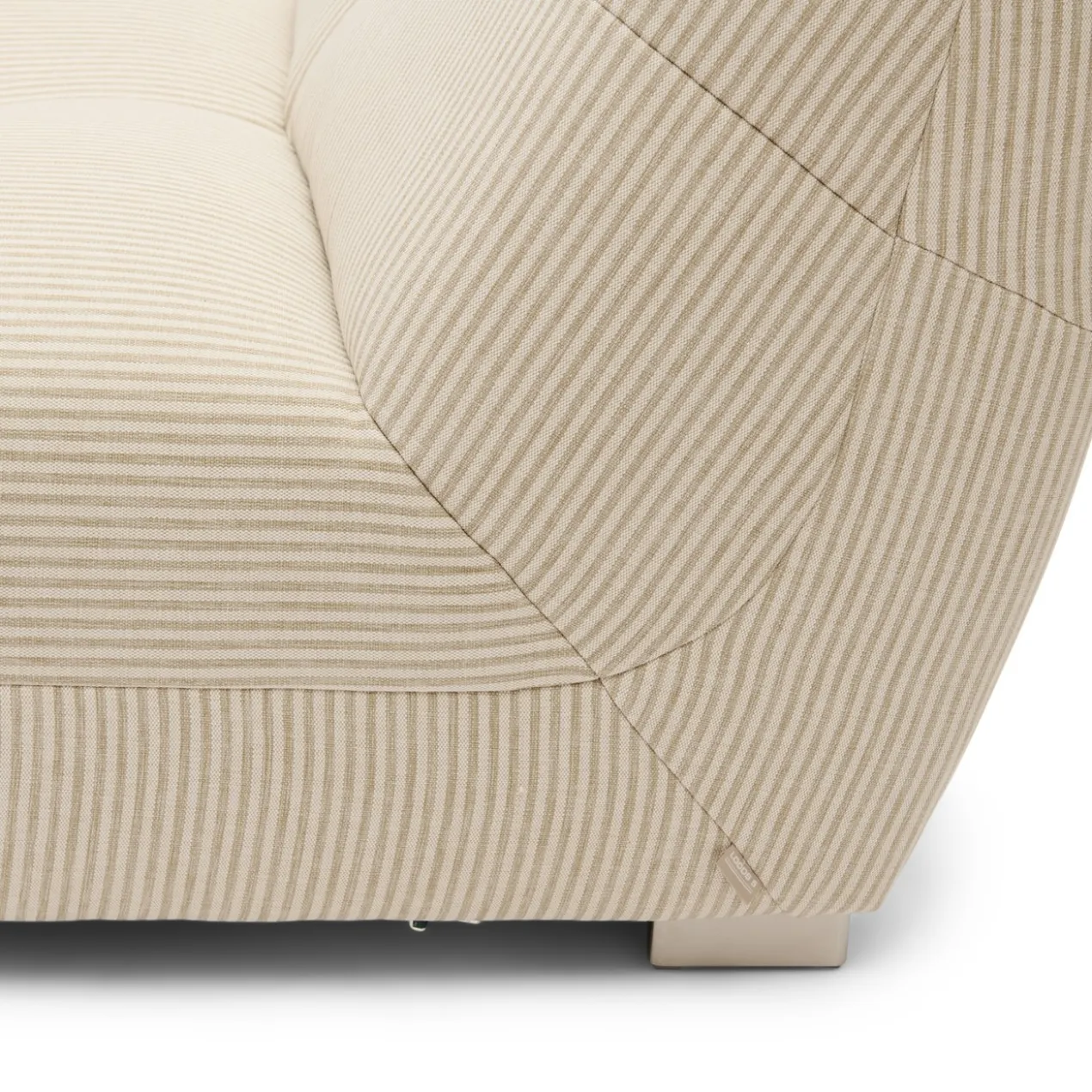 Buitendivan Flynn XL pinstripe beige