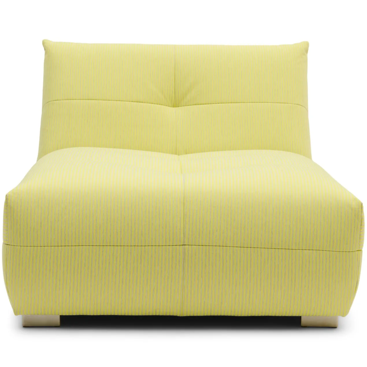 Buitendivan Flynn XL pinstripe geel