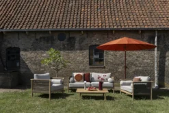 Buiten lounge stoel oasis