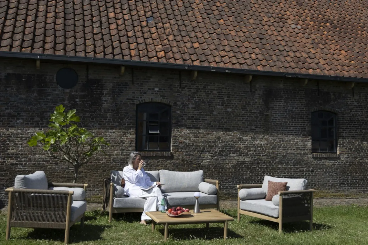 Buiten lounge stoel oasis