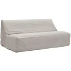 Buiten 2,5-zitsbank Flynn bold stripe geel