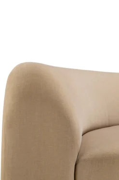 Bulky modulaire sofa - 45° hoekelement - light sepia
