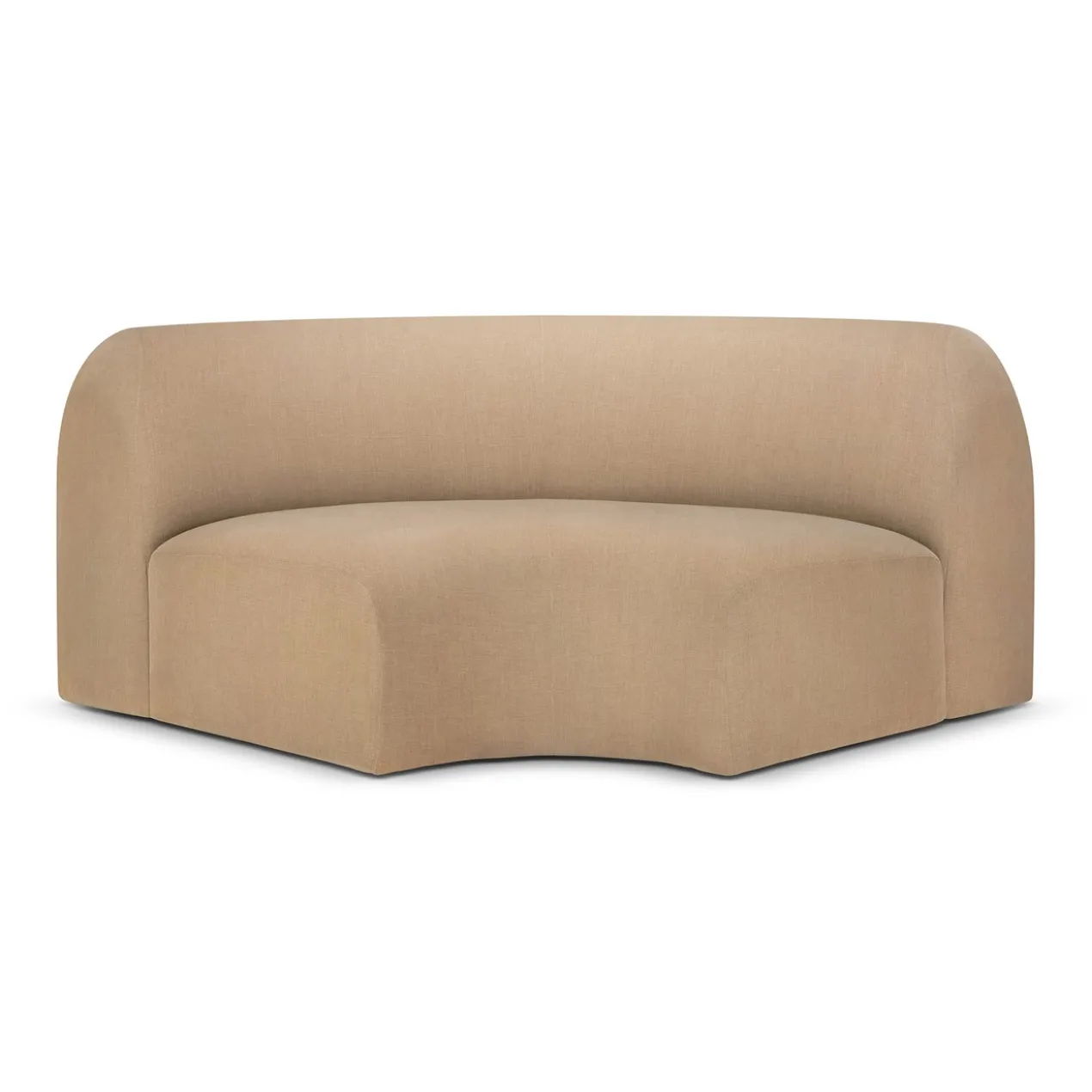 Bulky modulaire sofa - 90° hoekelement - light sepia