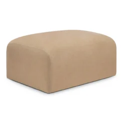 Bulky modulaire sofa - voetenbank - light sepia