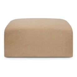 Bulky modulaire sofa - voetenbank - light sepia