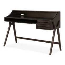 Bureau Flow mahonie rose brown
