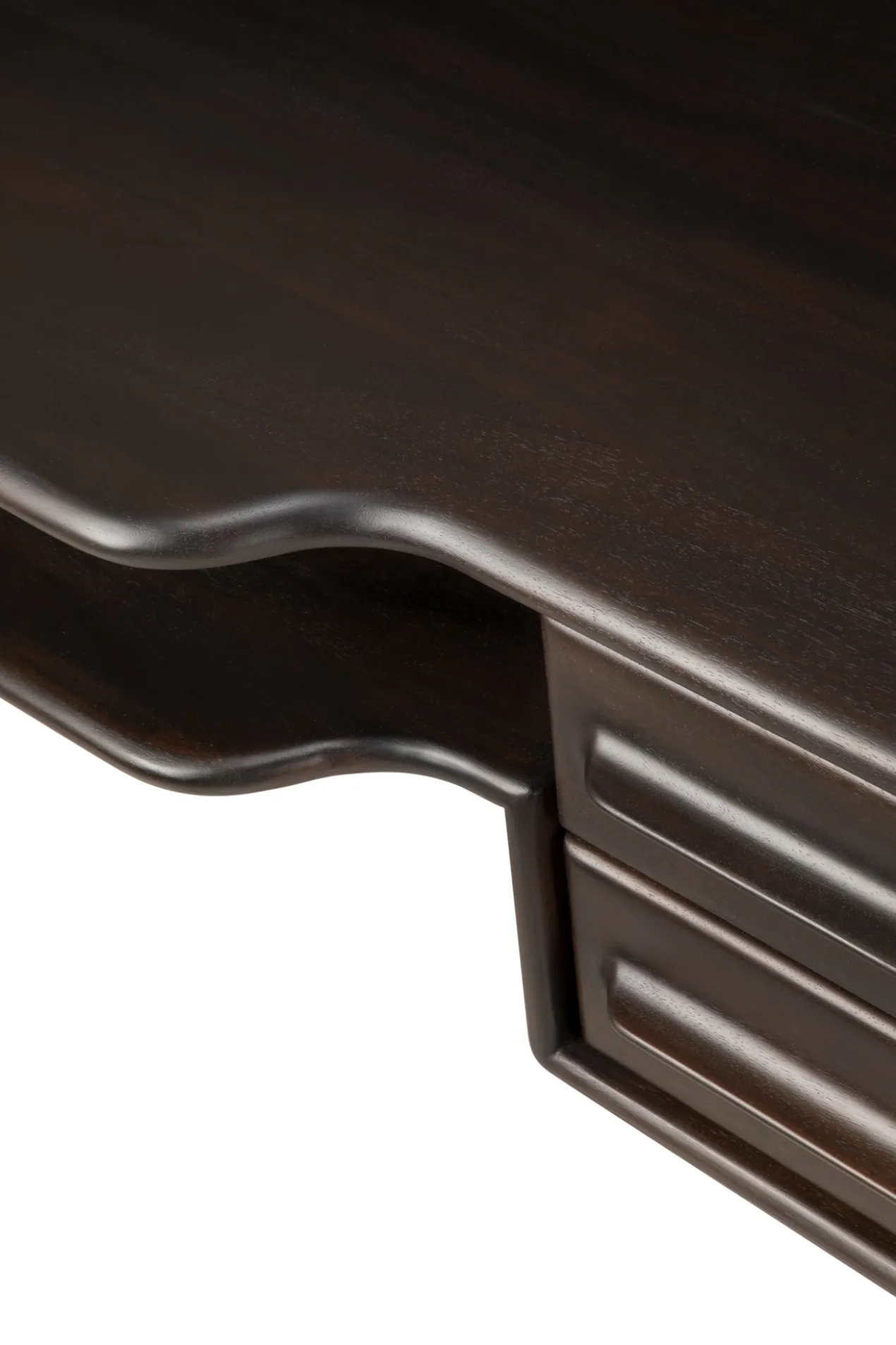 Bureau Flow mahonie rose brown