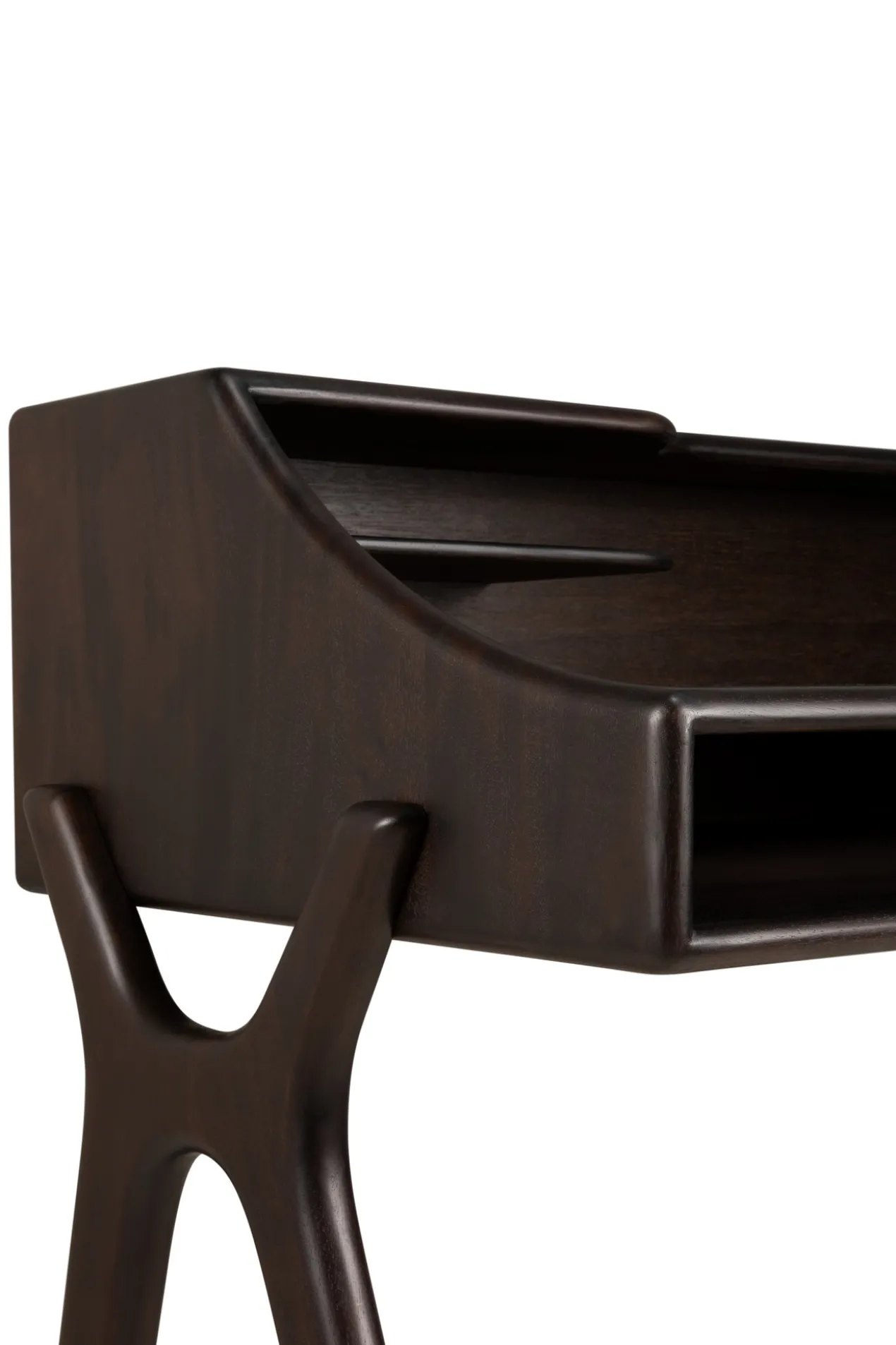 Bureau Flow mahonie rose brown