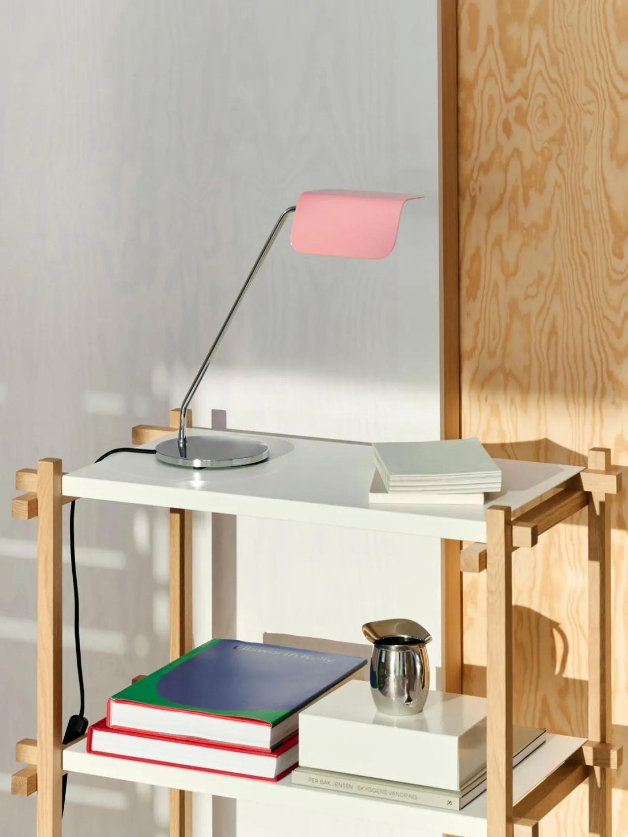 Bureaulamp Apex luis pink