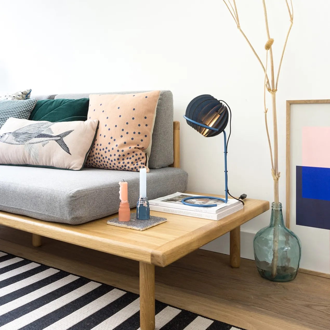 Bureaulamp Atmosphere Deep Blue
